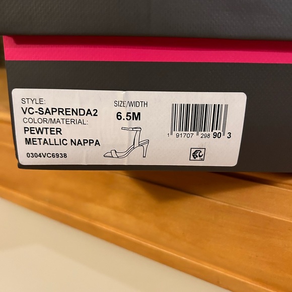 Vince Camuto Pewter Heels - Picture 9 of 9